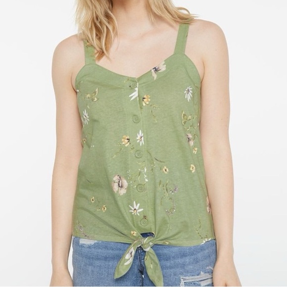 [#61] NWT, Green Top, Size Large - Picture 4 of 4